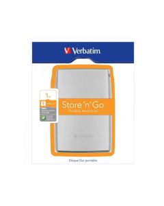 HDD 2.5 USB3 1TB Verbatim Store \'n\' Go Silver 53071